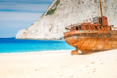 Zakinthos adasının güzel manzarası