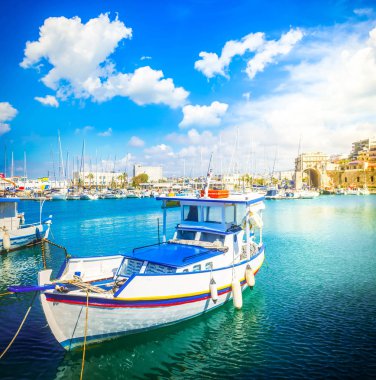 heraklion, Girit, Yunanistan'ın eski liman