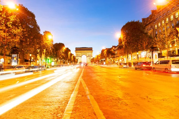 Arc de diomphe, Párizs, Franciaország — Stock Fotó