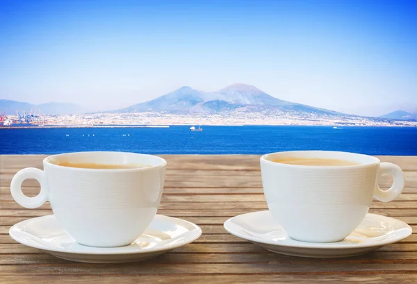 Café para dos en Nápoles — Foto de Stock