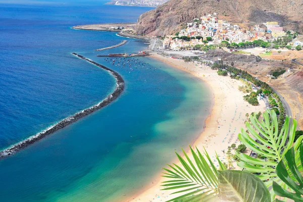 Pláž Las teresitas, tenerife — Stock fotografie