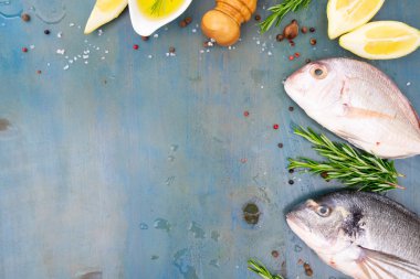 taze deniz balık hazırlık