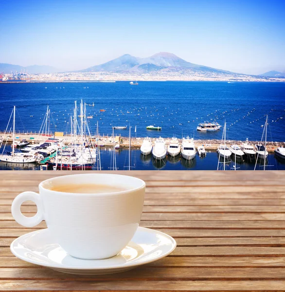 Caffè per due a Napoli — Foto Stock