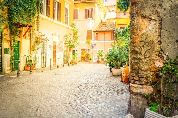 Rue à Trastevere, Rome, Italie — Photo