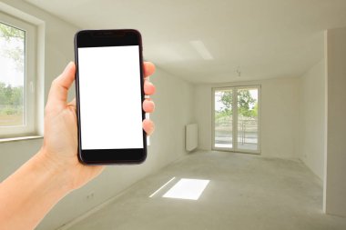 yeni inşa edilmiş oda iç