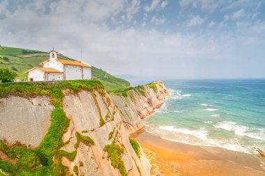 Zumaia kıyıları, Pais Vasco İspanya