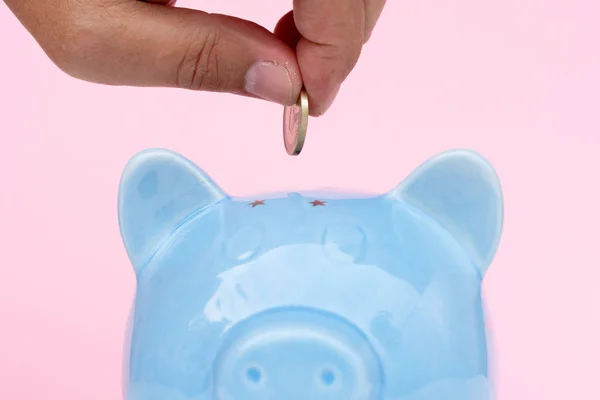 Piggy bank, megtakarítás fogalma — Stock Fotó