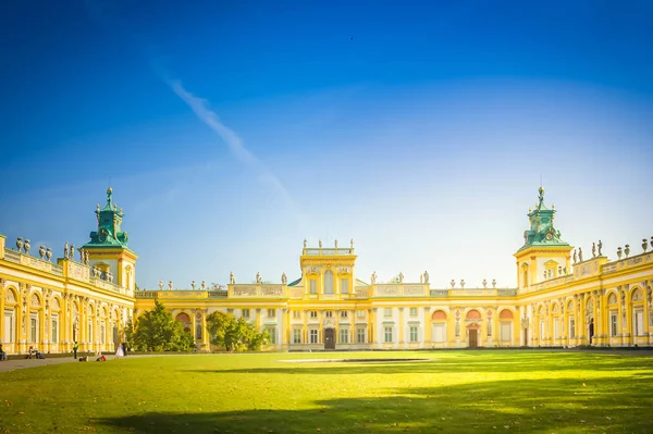 Wilanow palace, Warsaw, Poland — Stock Photo, Image