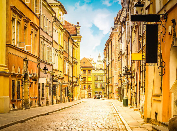 Old Marys street, Gdansk, Poland