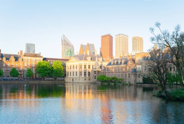 Hollanda, Den Haag şehir merkezi.