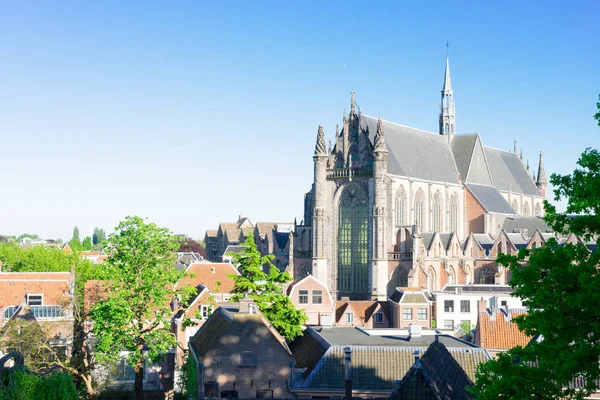 Chiesa Hooglandse Kerk nei Paesi Bassi — Foto Stock