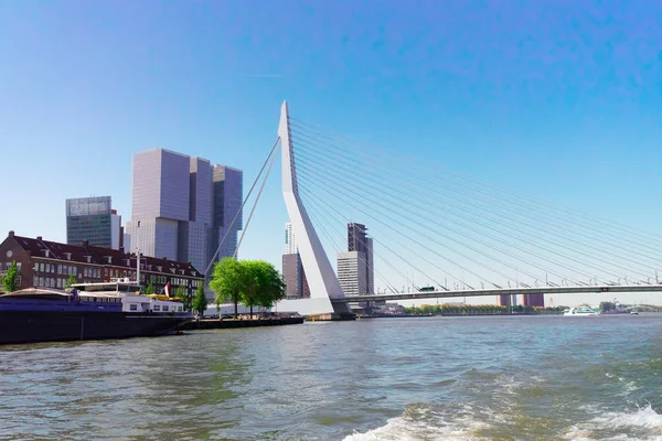 Skyline Rotterdam, Holandia — Zdjęcie stockowe