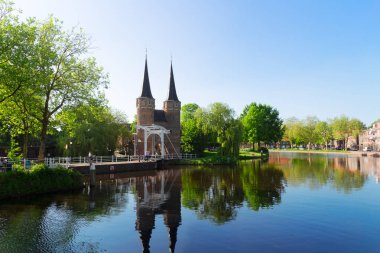 Oosrpoort kapısı Delft, Hollanda