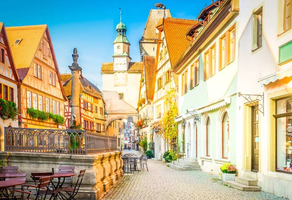 Rothenburg ob der Tauber, Germania — Foto Stock