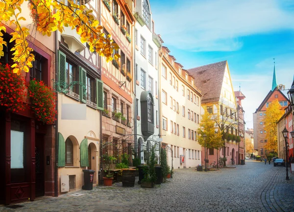 Gamla stan i Nürnberg, Tyskland — Stockfoto