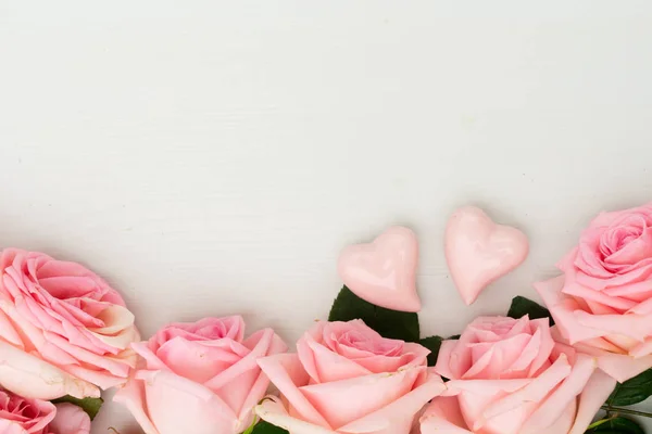 Świeże kwiaty róż — Zdjęcie stockowe
