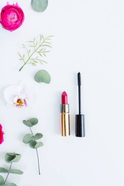 Çiçeklerin düz konumu