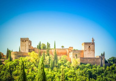 Kale alhambra, İspanya
