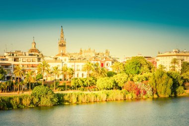 Cityscape, sevilla, İspanya