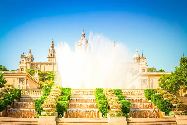 Площадь Испании, Барселона — стоковое фото