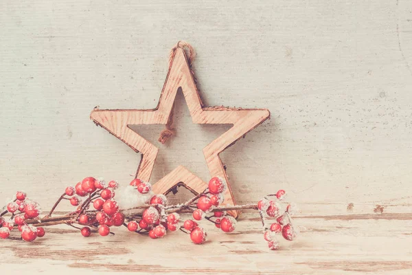 Červené a bílé Vánoce — Stock fotografie