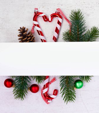 Yeşil ve kırmızı Noel