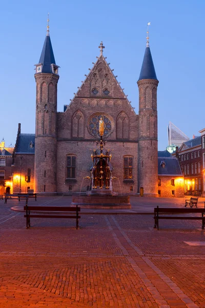 Binnenhof - Parlament holenderski, Holandia — Zdjęcie stockowe