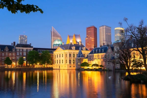 Den Haag belvárosa, Hollandia — Stock Fotó