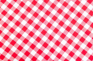 Red and white textile background clipart