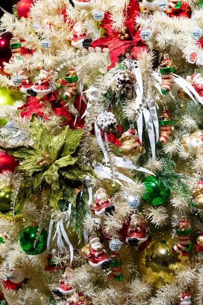 크리스마스 전나무 트리 장식 — 스톡 사진