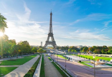 Eiffel turu ve Trocadero, Paris 'ten