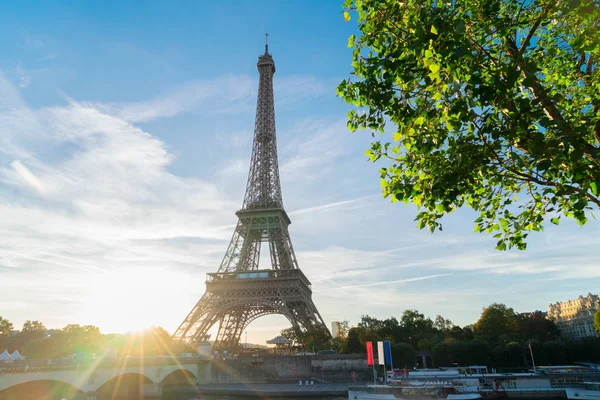 Eiffel turu ve Trocadero, Paris 'ten — Stok fotoğraf