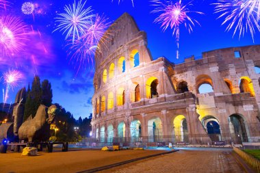 Roma 'da kolezyum, İtalya
