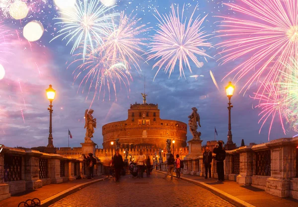 Castelo de Santo Ângelo, Roma, Itália — Fotografia de Stock