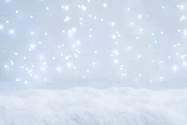 Λευκά Χριστούγεννα με χιόνι — Φωτογραφία Αρχείου