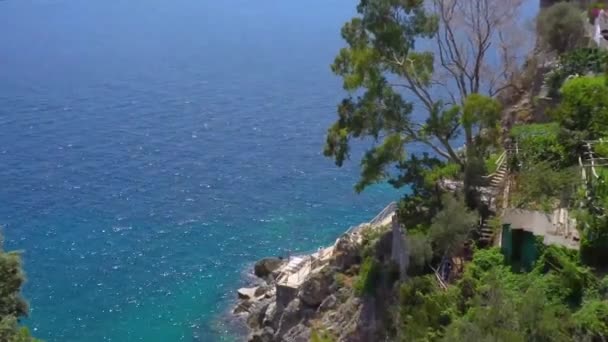Amalfiküste, Italien — Stockvideo
