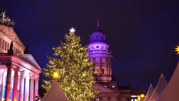 Vánoční trh v Berlíně — Stock video