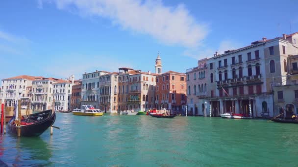 Traditionelles venezianisches haus, italien — Stockvideo