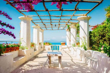 Ravello Köyü, İtalya 'nın Amalfi Sahili