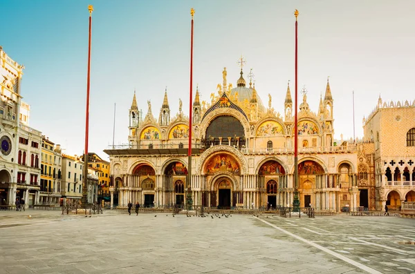 威尼斯圣马可大教堂 — 图库照片