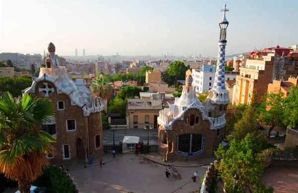 Parc Güell, barcelona — Zdjęcie stockowe