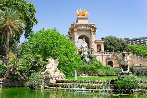 Parque Ciutadella de Barcelona — Foto de Stock