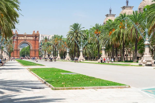 Arc de Triomph, Barcelona — стокове фото