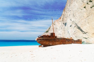 Zakinthos adasının güzel manzarası