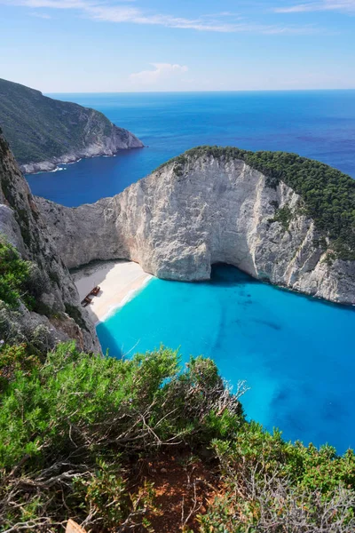 Zakinthos szigetének gyönyörű lanscape-ja — Stock Fotó