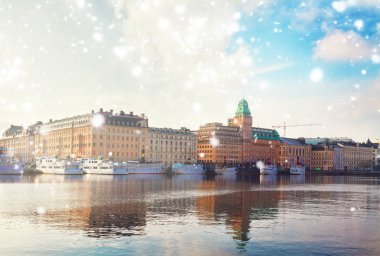 manzarası, Stockholm, İsveç