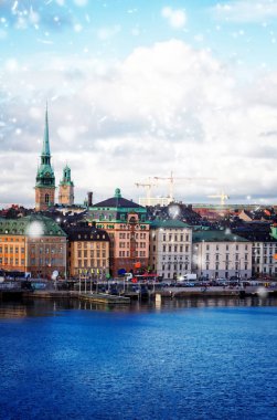 manzarası, Stockholm, İsveç