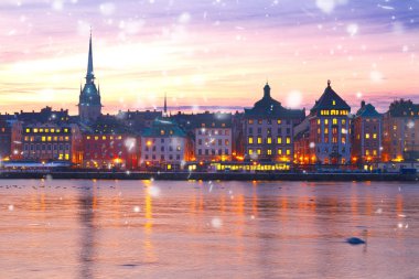 manzarası, Stockholm, İsveç