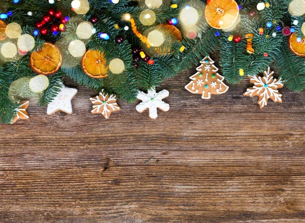 Galletas de jengibre de Navidad —  Fotos de Stock