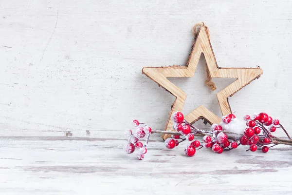 Красное и белое Рождество — стоковое фото